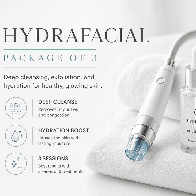 HydraFacial Glow Package of 3 at Glow Skin New York in New York, NY