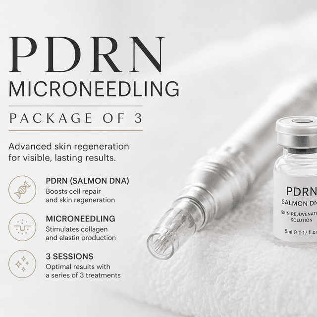 PDRN Microneedling Package of 3 at Glow Skin New York in New York, NY